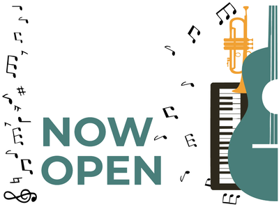 Custom Outdoor Yard Signs Multiple Sizes Music Open Sign