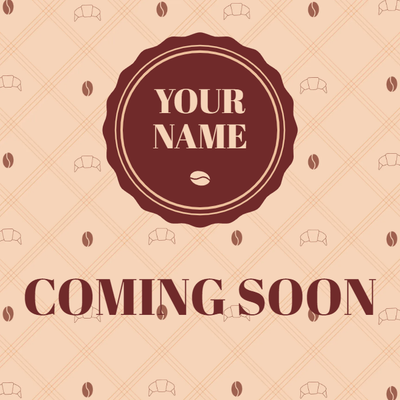 Custom Outdoor Yard Signs Multiple Sizes Coffee Launch