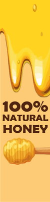 Custom Outdoor Yard Signs Multiple Sizes Natural Honey