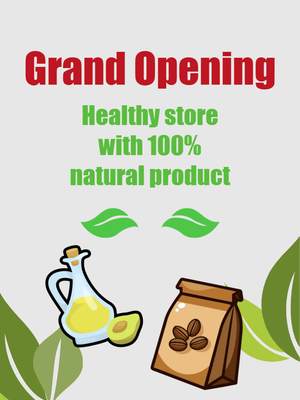Custom Outdoor Yard Signs Multiple Sizes Healthy Store