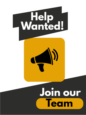 Custom Outdoor Yard Signs Multiple Sizes Help Wanted 1
