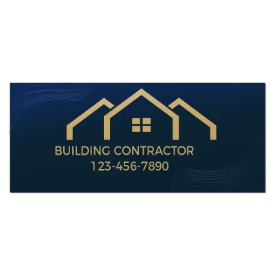 Custom Business Cards Multiple Sizes Contractor