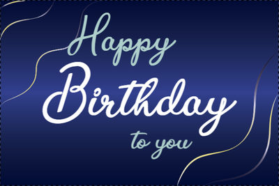 Custom Outdoor Yard Signs Multiple Sizes Happy Birthday To You