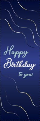Custom Outdoor Yard Signs Multiple Sizes Happy Birthday To You