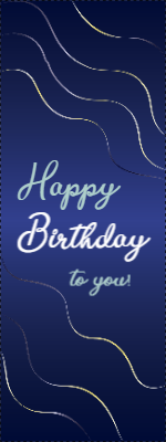 Custom Outdoor Yard Signs Multiple Sizes Happy Birthday To You