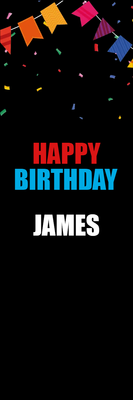 Custom Outdoor Yard Signs Multiple Sizes Happy Birthday