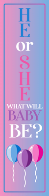 Custom Outdoor Yard Signs Multiple Sizes What Will Baby Be