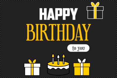 Custom Outdoor Yard Signs Multiple Sizes Happy Birthday To You