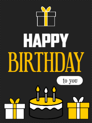 Custom Outdoor Yard Signs Multiple Sizes Happy Birthday To You
