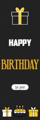 Custom Outdoor Yard Signs Multiple Sizes Happy Birthday To You