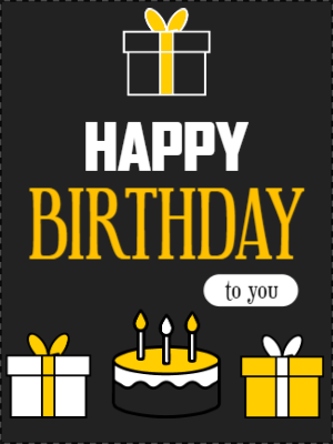 Custom Outdoor Yard Signs Multiple Sizes Happy Birthday To You