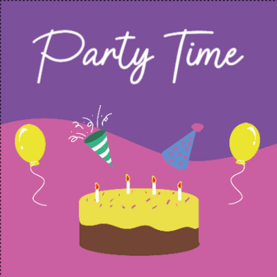Custom Outdoor Yard Signs Multiple Sizes Party Time