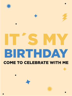 Custom Outdoor Yard Signs Multiple Sizes It's My Birthday