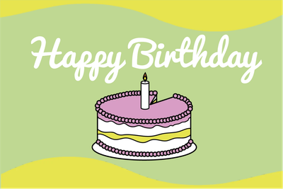 Custom Outdoor Yard Signs Multiple Sizes Happy Birthday