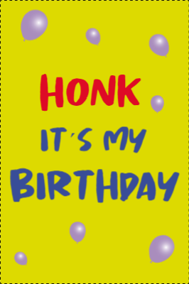 Custom Outdoor Yard Signs Multiple Sizes It's My Birthday