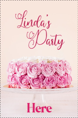 Custom Outdoor Yard Signs Multiple Sizes  Linda's Party