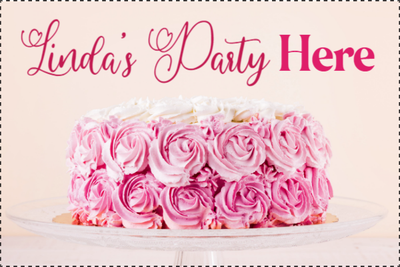 Custom Outdoor Yard Signs Multiple Sizes  Linda's Party
