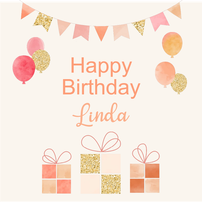 Custom Outdoor Yard Signs Multiple Sizes Happy Birthday Linda