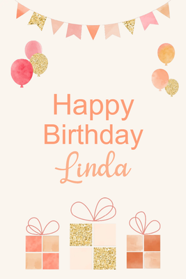 Custom Outdoor Yard Signs Multiple Sizes Happy Birthday Linda