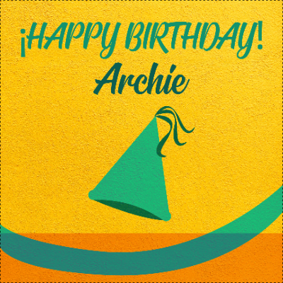 Custom Outdoor Yard Signs Multiple Sizes Happy Birthday Archie