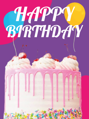 Custom Outdoor Yard Signs Multiple Sizes Happy Birthday