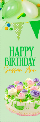 Custom Outdoor Yard Signs Multiple Sizes Happy Birthday
