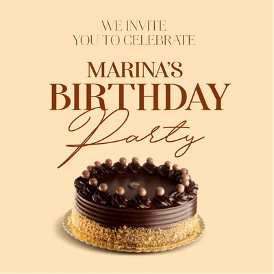 Custom Outdoor Yard Signs Multiple Sizes Marina's Birthday Party