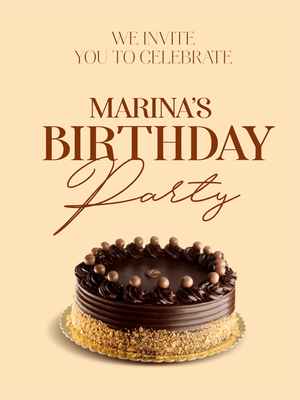 Custom Outdoor Yard Signs Multiple Sizes Marina's Birthday Party