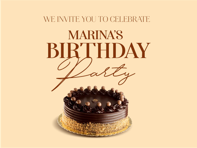 Custom Outdoor Yard Signs Multiple Sizes Marina's Birthday Party
