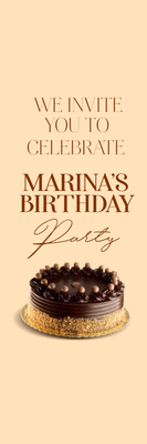 Custom Outdoor Yard Signs Multiple Sizes Marina's Birthday Party