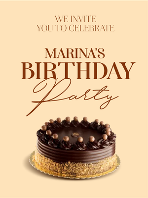 Custom Outdoor Yard Signs Multiple Sizes Marina's Birthday Party