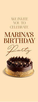 Custom Outdoor Yard Signs Multiple Sizes Marina's Birthday Party