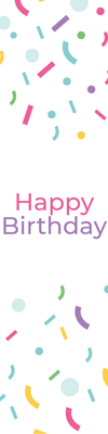 Custom Outdoor Yard Signs Multiple Sizes Happy Birthday