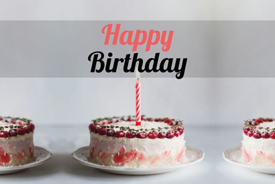 Custom Outdoor Yard Signs Multiple Sizes Sweet Birthday Cake