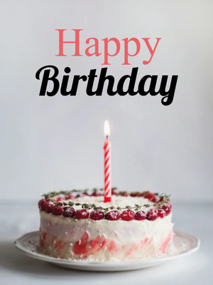 Custom Outdoor Yard Signs Multiple Sizes Sweet Birthday Cake