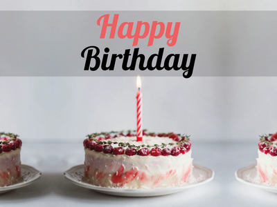 Custom Outdoor Yard Signs Multiple Sizes Sweet Birthday Cake