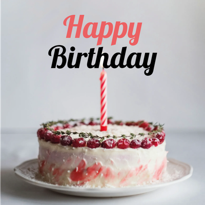 Custom Outdoor Yard Signs Multiple Sizes Sweet Birthday Cake