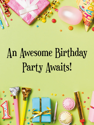 Custom Outdoor Yard Signs Multiple Sizes Awesome Birthday Party