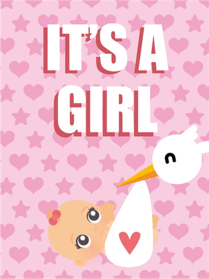 Custom Outdoor Yard Signs Multiple Sizes Its A Girl