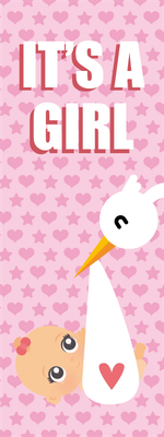Custom Outdoor Yard Signs Multiple Sizes Its A Girl