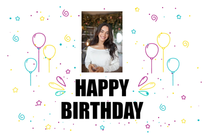 Custom Outdoor Yard Signs Multiple Sizes Birthday Banner