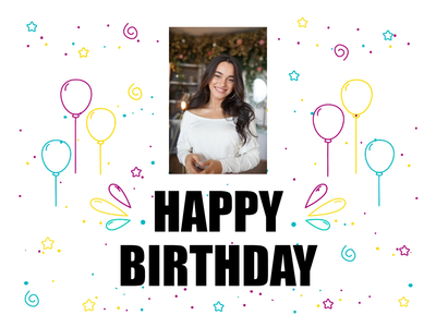 Custom Outdoor Yard Signs Multiple Sizes Birthday Banner