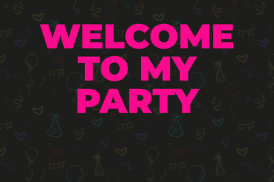 Custom Outdoor Yard Signs Multiple Sizes Welcome To Party