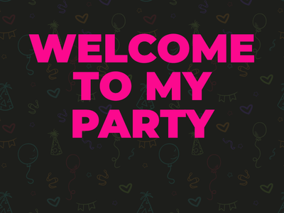 Custom Outdoor Yard Signs Multiple Sizes Welcome To Party