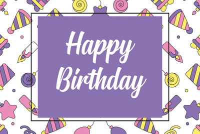 Custom Outdoor Yard Signs Multiple Sizes Candy Themed Birthday