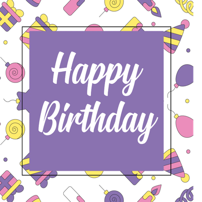 Custom Outdoor Yard Signs Multiple Sizes Candy Themed Birthday