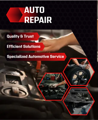 Custom Business Flyers Multiple Sizes  Auto Repair