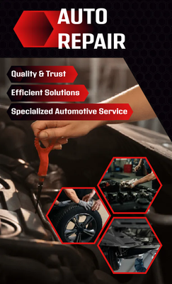 Custom Business Flyers Multiple Sizes  Auto Repair