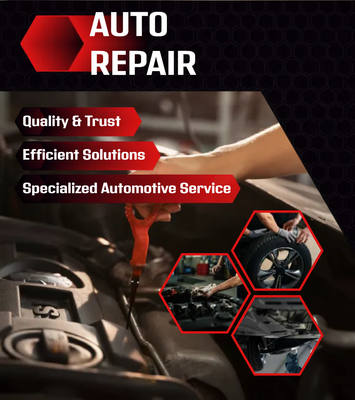 Custom Business Flyers Multiple Sizes  Auto Repair