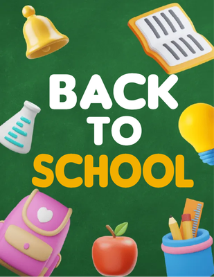 Custom Business Flyers Multiple Sizes School Ready